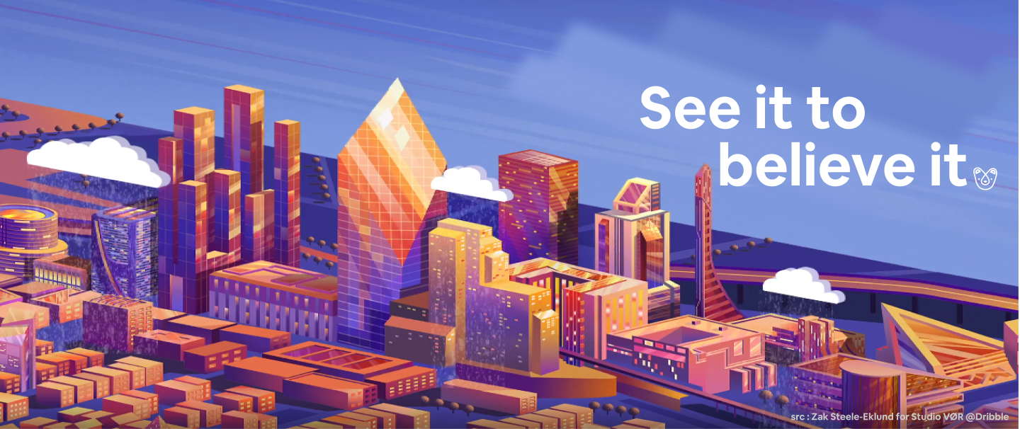 cover art of oakland cityscape panoramic graphic by zac steele-eklund from dribble